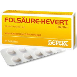 FOLSÄURE-HEVERT Tabletten 20St