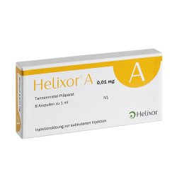 Helixor A 8x 0,01 mg Ampullen inkl. Einmalspritzen und Kanülen