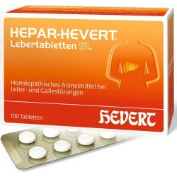 HEPAR-HEVERT Lebertabletten SL 100St