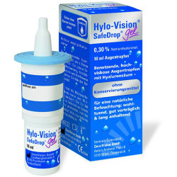 Hylo-Vision® SafeDrop® Gel Augentropfen 10 ml