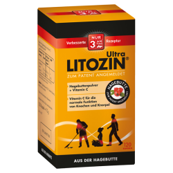 LITOZIN Ultra Hagebuttenpulver mit Vitamin C Kapseln 120 St.