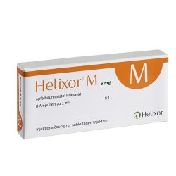 Helixor M 5 mg Ampullen 8St. inkl. Einmalspritzen und Kanülen