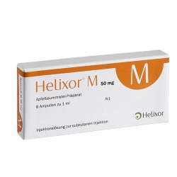 Helixor M 50 mg Ampullen 8St. inkl. Einmalspritzen und Kanülen