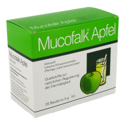Mucofalk Apfel Granulat Beutel 20 St.