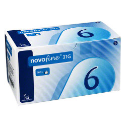 NovoFine 31G  Pen-Nadeln 6mm / VPE 100 St.