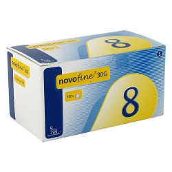 NovoFine 30G  Pen-Nadeln 8mm / VPE 100 St.