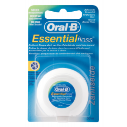 Oral-B Essentialfloss Zahnseide, gewachst mint 50 m
