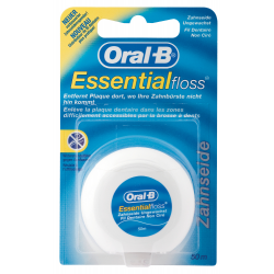 Oral-B Essentialfloss Zahnseide, ungewachst 50 m