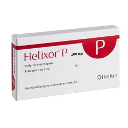 Helixor P 100 mg Ampullen 8St. inkl. Einmalspritzen und Kanülen