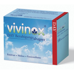 Vivinox Day Beruhigungsdragees Baldrian + Melisse + Passionsblume 100St 