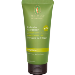 Primavera Belebender Duschbalsam mit Bio Ingwer & Limette 200ml