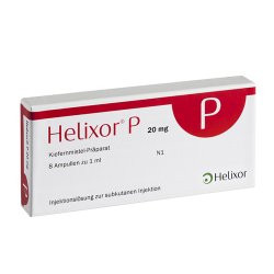 Helixor P 20 mg Ampullen 8St. inkl. Einmalspritzen und Kanülen