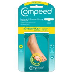 Compeed Hühneraugen Pflaster plus (mit Salicylsäure) 6St