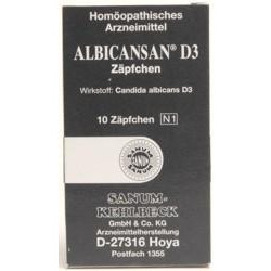 ALBICANSAN D3 Zäpfchen 10St 