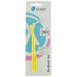 miradent Pic-Brush Interdentalbürsten Set gelb 1St 