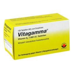 Vitagamma Vitamin D3 1.000 I.E. Tabletten 100 St.