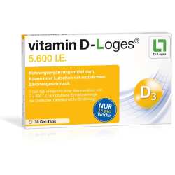 vitamin D-Loges® 5.600 I.E. Kautabletten  30St 